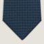 Tie 7 Quinte tie, marine/rouge/bleu gris, no stock