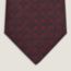 Cravate Maillons Parade, marine/rouge