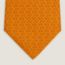 H Oblique tie, orange