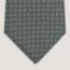 Dancing Bit tie, taupe/ciel/jaune