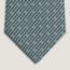 H Cabestan tie, marine/blanc/ciel
