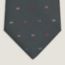Cravate H Tonneau, anthracite/multicolore