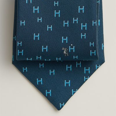 シルクタイ ツイルビー 《メタル・アン・ヴラック》 | Hermès  