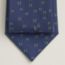 H Lapin tie 7&nbsp;cm, marine/gris