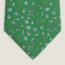 Cravate 7&nbsp;cm Quincaillerie du Faubourg, vert/bleu