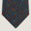 Pieces met tie, marine/brique/kaki