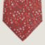 Pieces met tie, rouge/gris/blanc