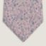 Pieces met tie, rose/bleu gris/blanc