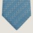 Cravate H Mors, bleu/ciel/blanc