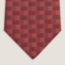 Ferronnerie du Faubourg tie, vermillon/bleu/gris bleuté