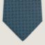 Maillons Mosaïque tie, marine/azur/blanc