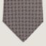 Maillons Mosaïque tie, bordeaux/gris/jaune