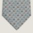 H en Mouvement tie, gris/ciel/orange