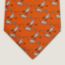 Puppy dream tie 7&nbsp;cm, orange/gris/bleu vif