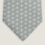 H Manchettes tie, gris clair/blanc