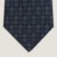 Couture Sellier tie, marine/ciel/blanc