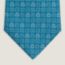 Couture Sellier tie, bleu horizon/ciel/blanc