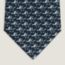 Krawatte Twillbi Taille-Crayon, marine/ciel/gris