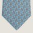 Krawatte Twillbi Taille-Crayon, ciel/gris/orange