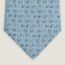 H Collection tie, ciel/bleu grisé/gold, no stock