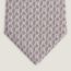 Hungry Shark tie, rose clair/gris/bleu