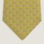Corbata Trois Petits Maillons, jaune/gris clair/denim