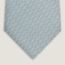 Au Fil des Maillons tie 7&nbsp;cm, ciel/blanc, We will notify you when this product is back in stock