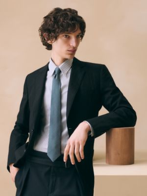 Au Fil des Maillons tie 7&nbsp;cm, View: Worn, worn, view 2 of 2