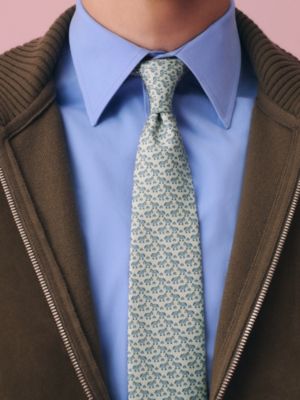 H Cheval tie 7&nbsp;cm, View: Worn, worn, view 3 of 3