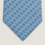 Saddle Demonstration tie, azur/gris/ciel