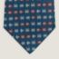 Maillon Nageur tie, marine/rouge/ciel