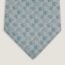 Deux Par Deux tie 7&nbsp;cm, gris clair/ciel/blanc