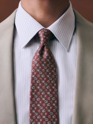 Deux Par Deux領帶 7&nbsp;cm, 檢視: 佩戴, worn, 檢視共2張圖片的第2張