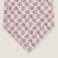 Deux Par Deux tie 7&nbsp;cm, rose/gris brûlé/blanc