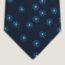 Marguerite tie, bleu marine/denim/blanc