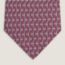 Maillons H'Ypnotiques tie 7&nbsp;cm, fuchsia/béton/gris clair
