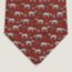 Metallerie Equestre tie 7&nbsp;cm, terracotta/blanc/gris