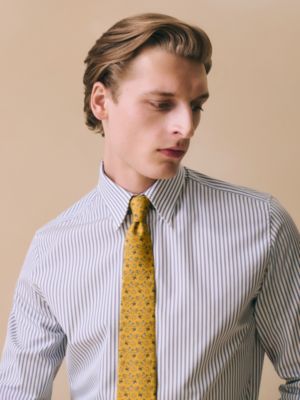 シルクツイルタイ 7&nbsp;cm ツイルビー 《モビリテ・ドゥース》, イメージ: 着用例, worn, ビュー2の3