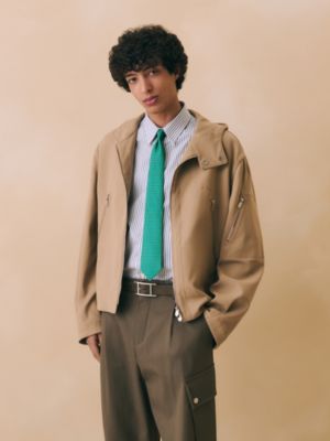シルクツイルタイ 7&nbsp;cm ツイルビー 《Hモール》, イメージ: 着用例, worn, ビュー2の2