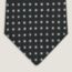Carrement tie, noir/gris/blanc