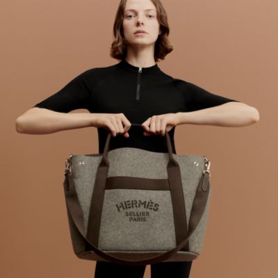 馬場用鞍下ゼッケン 《スウィング》 2 - ブラック | Hermès - エルメス