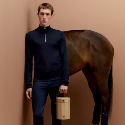 Chemise D'équitation Hermès Homme – Taille Large, Fabriquée En France, Jamais Portée