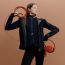 Hardshell Jumping water-resistant jacket, navy