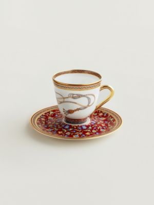 Cheval d’Orient coffee cup and saucer