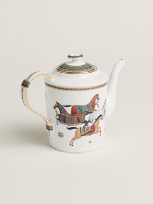 Cheval d’Orient teapot, View: Back, back, view 3 of 3