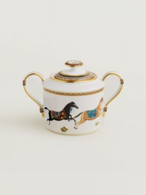 Cheval d’Orient sugar bowl