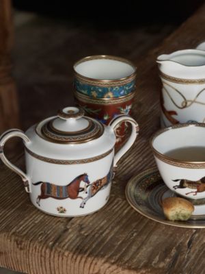 Cheval d’Orient sugar bowl, View: front, front, view 2 of 3