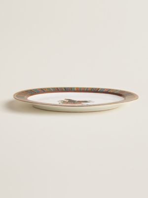 “東方駿馬”橢圓盤，大型, 檢視: 正面, front, 檢視共3張圖片的第3張
