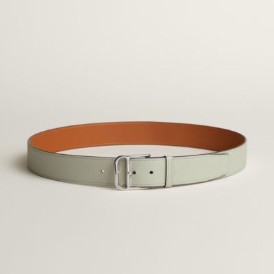 Belt leather belt Hermès Navy size 100 cm in Leather - 28531415