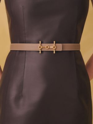 ベルトバックル 《Hエケストル》 & レザーベルト（キット） 《アマール》 24, イメージ: 着用例, worn, ビュー2の2